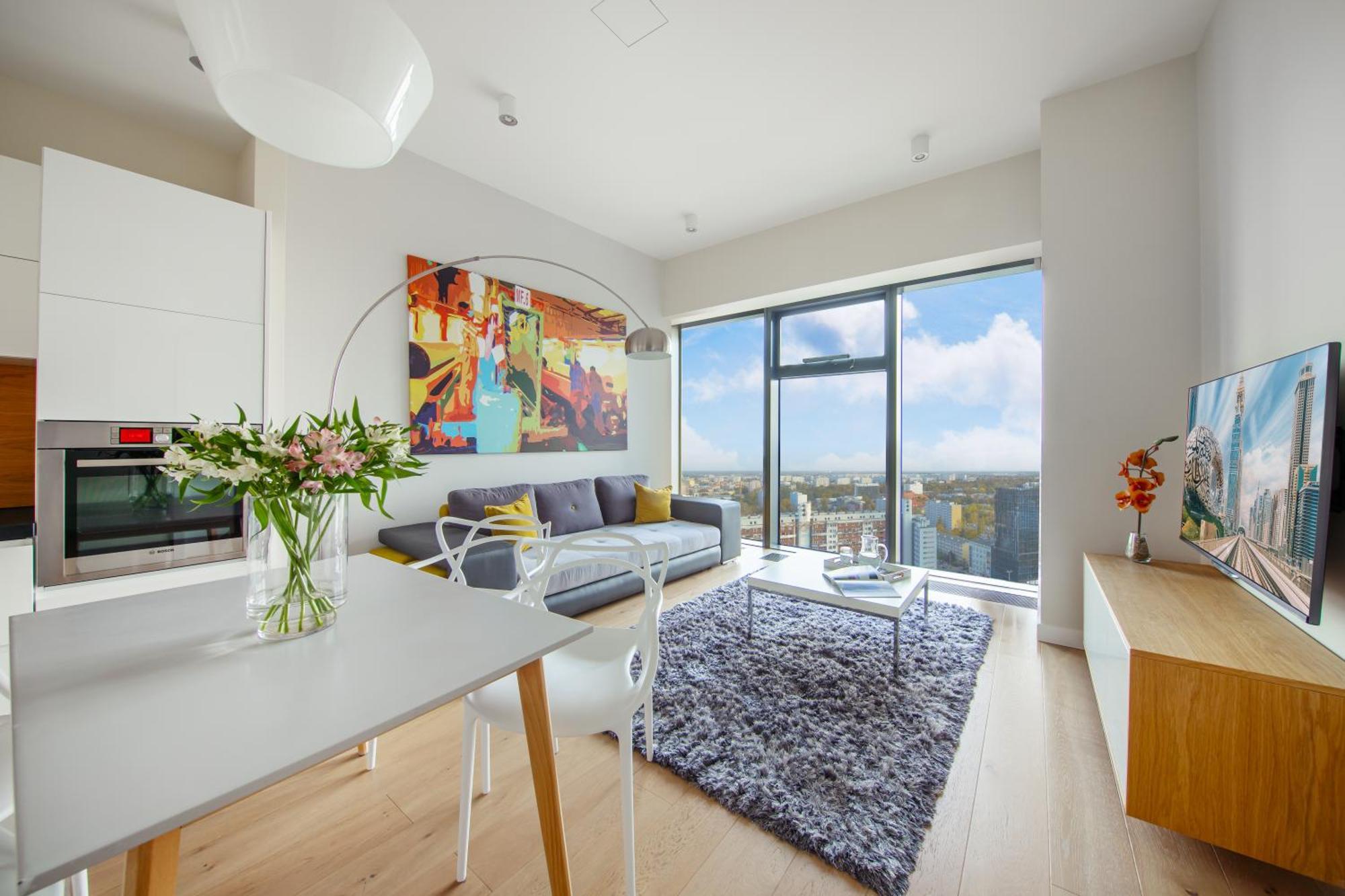 Apartamenty W Sky Tower Wroclaw Exterior photo